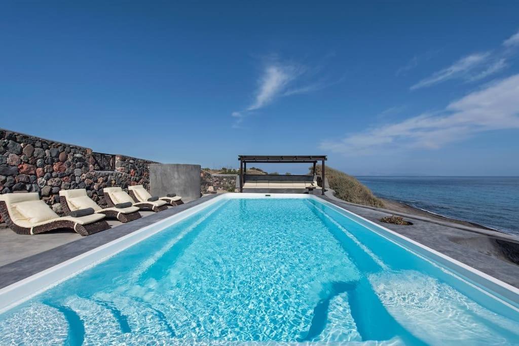 Ramni House: Private Villa With Pool By The Sea Ия Экстерьер фото