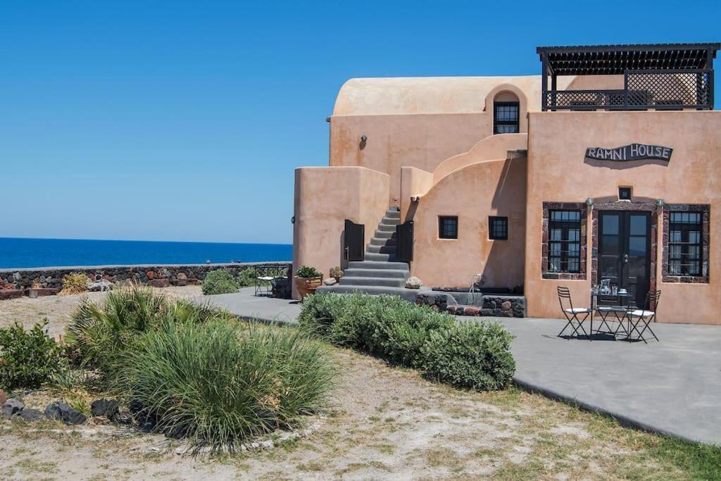 Ramni House: Private Villa With Pool By The Sea Ия Экстерьер фото