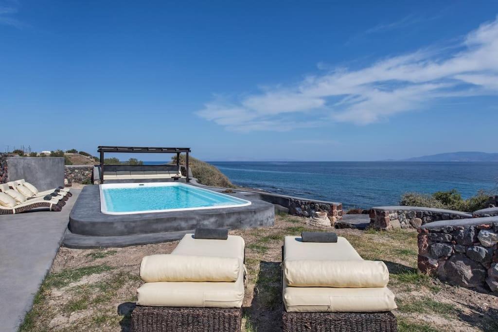 Ramni House: Private Villa With Pool By The Sea Ия Экстерьер фото